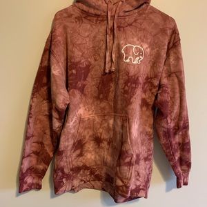 ivory ella tie dye hoodie